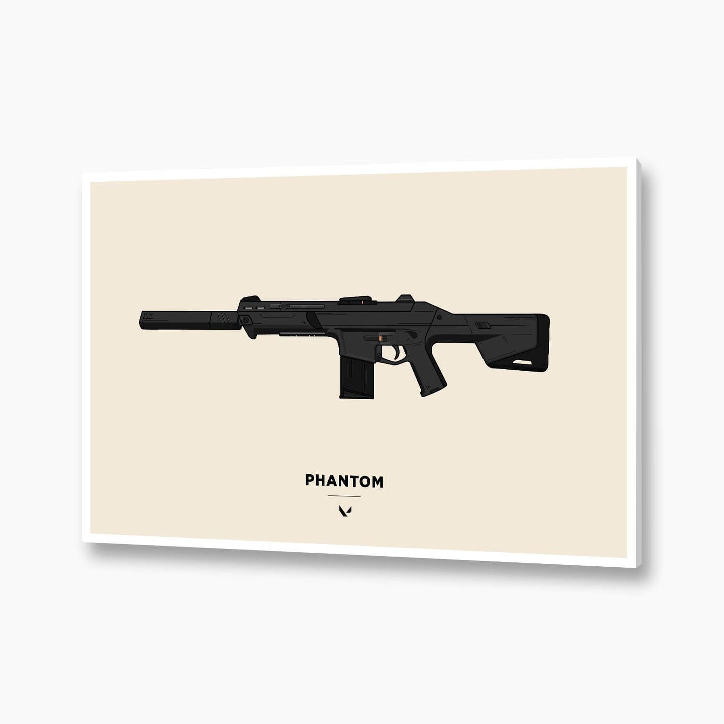 Valorant - Phantom Vector Illustration Poster