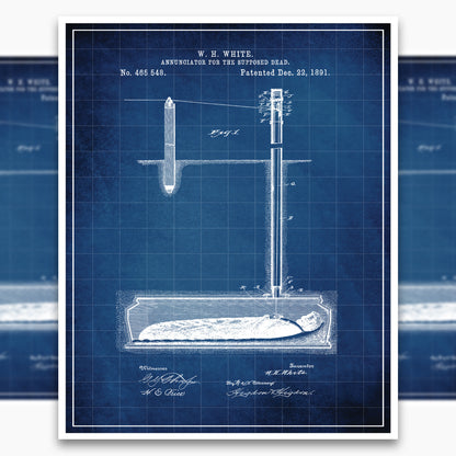 Annunciator for the Dead Patent Poster