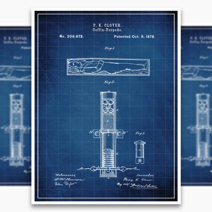 Corpse Torpedo Patent Poster