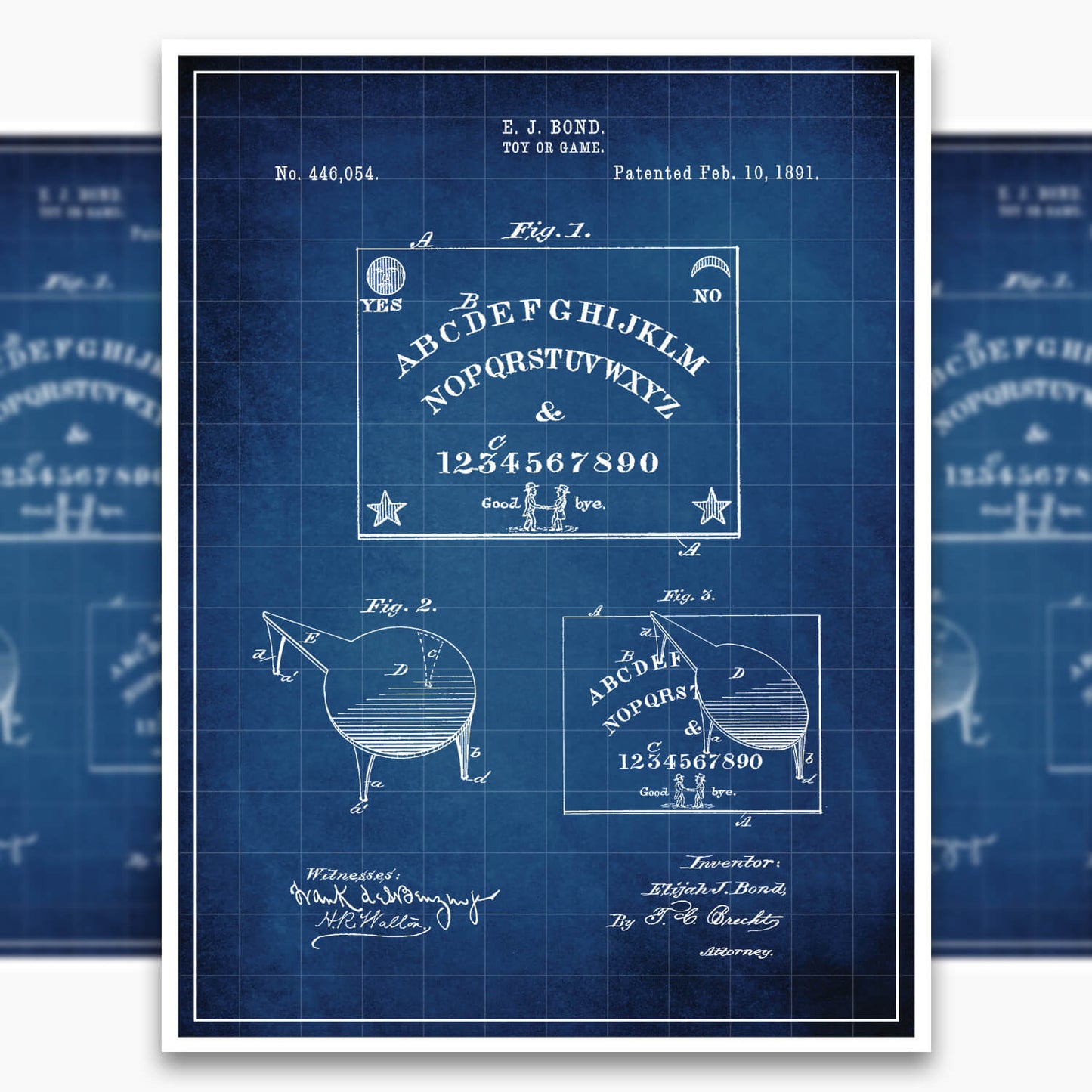 Ouija Board Patent Poster