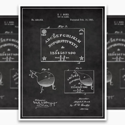 Ouija Board Patent Poster