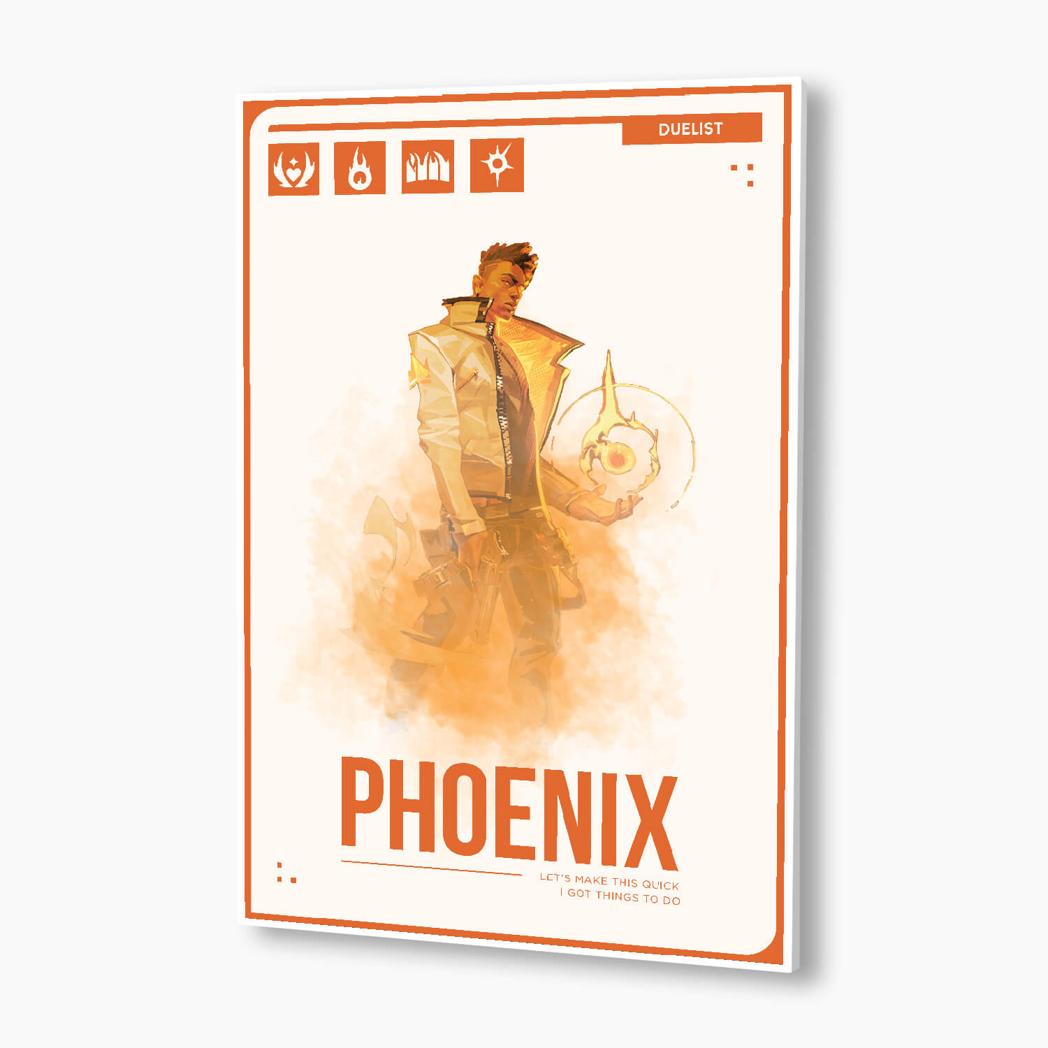 Valorant - Phoenix Agent Poster
