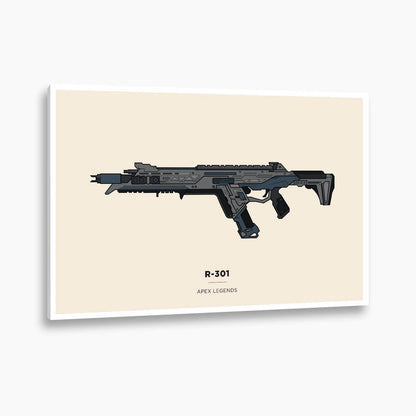 Apex Legends - R-301 Illustration Poster