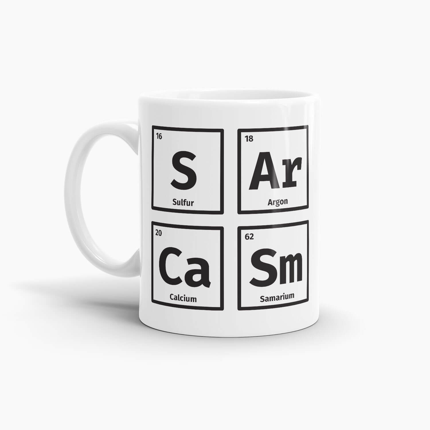 Sarcasm Atomic Element Coffee Mug