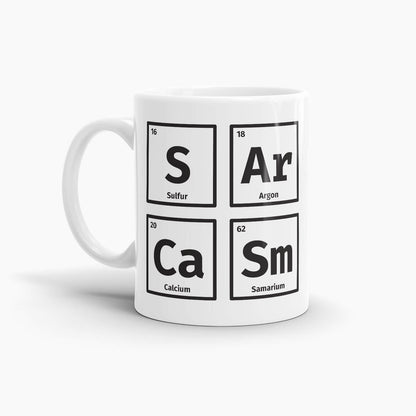 Sarcasm Atomic Element Coffee Mug