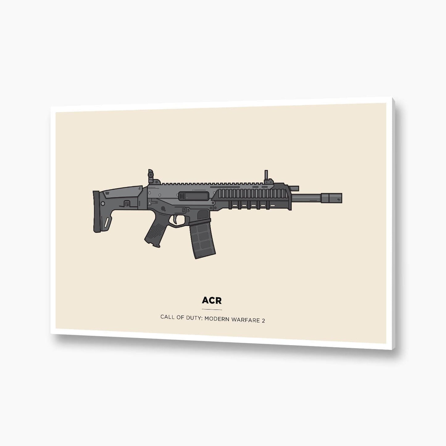 Call of Duty - ACR Illustration Poster