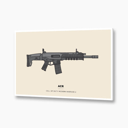 Call of Duty - ACR Illustration Poster