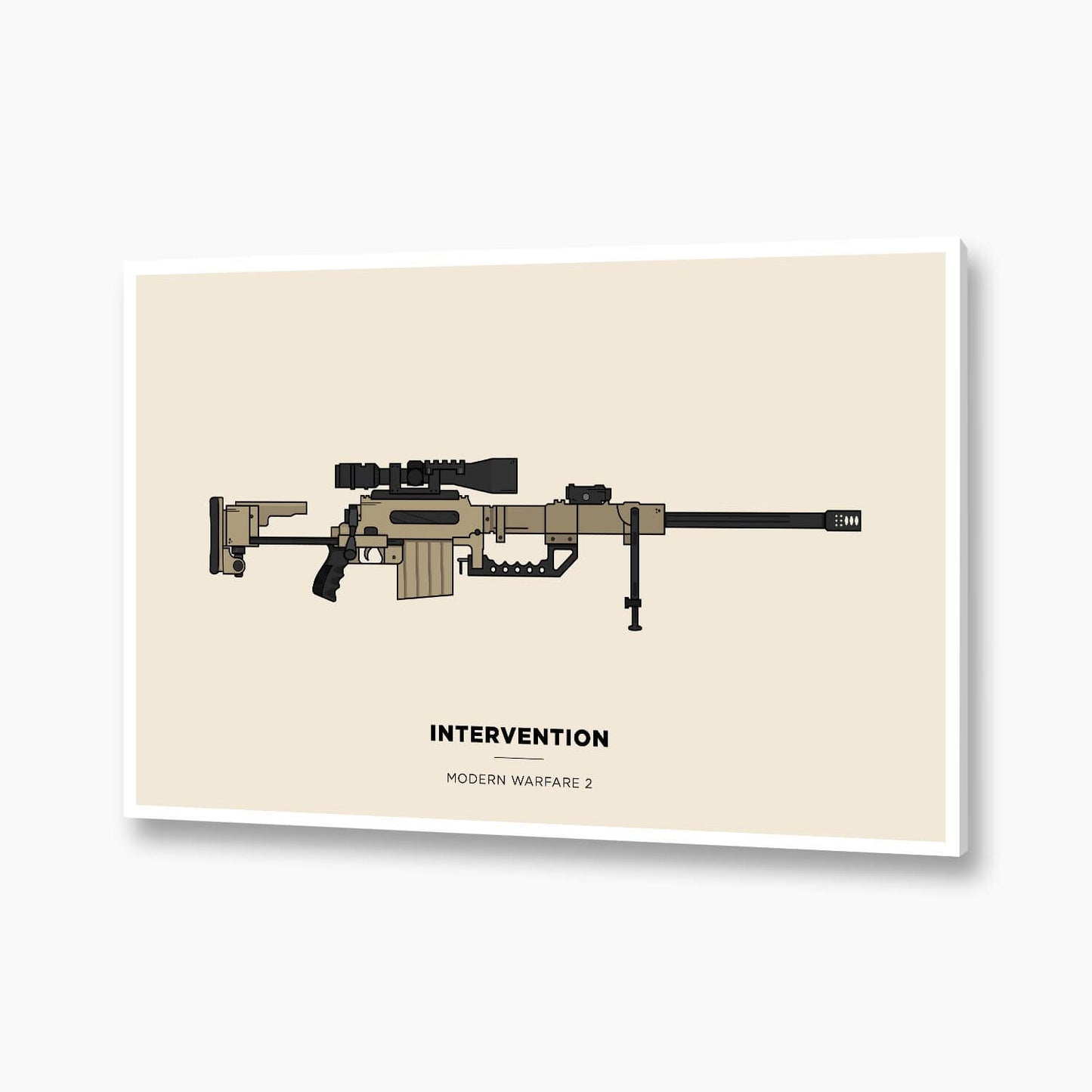 Call of Duty - Intervention Illustration Poster