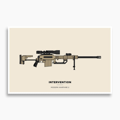 Call of Duty - Intervention Illustration Poster