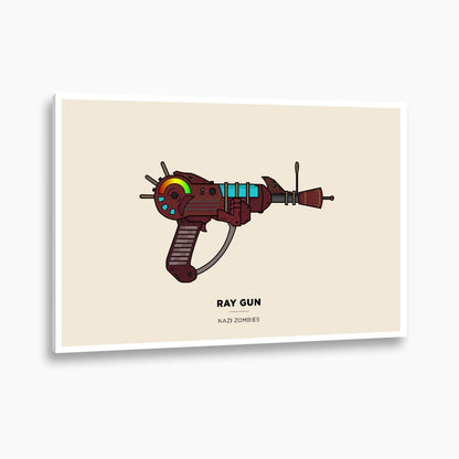Call of Duty - Ray Gun Illustration Poster