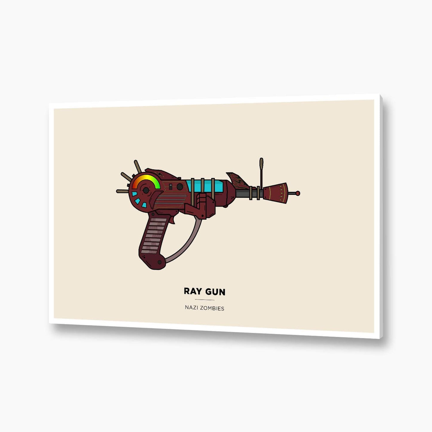 Call of Duty - Ray Gun Illustration Poster