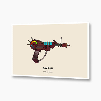 Call of Duty - Ray Gun Illustration Poster