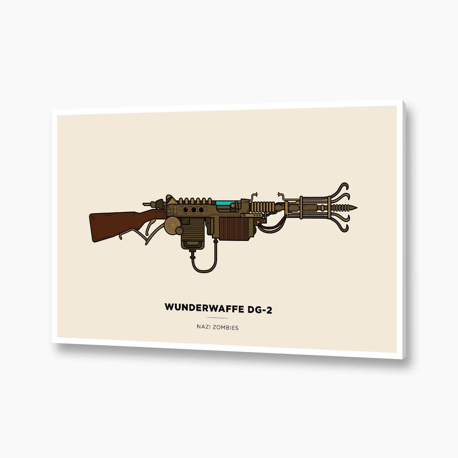 Call of Duty - Wunderwaffe DG-2 Illustration Poster
