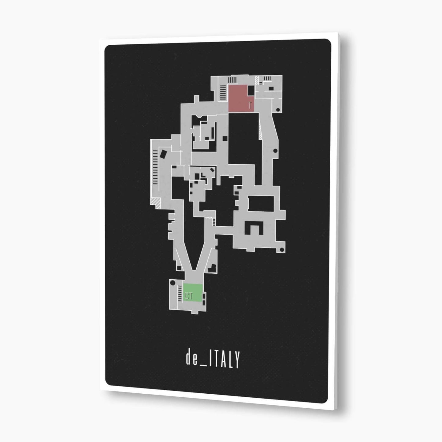 Counter-Strike: Global Offensive - de_Italy Map Poster