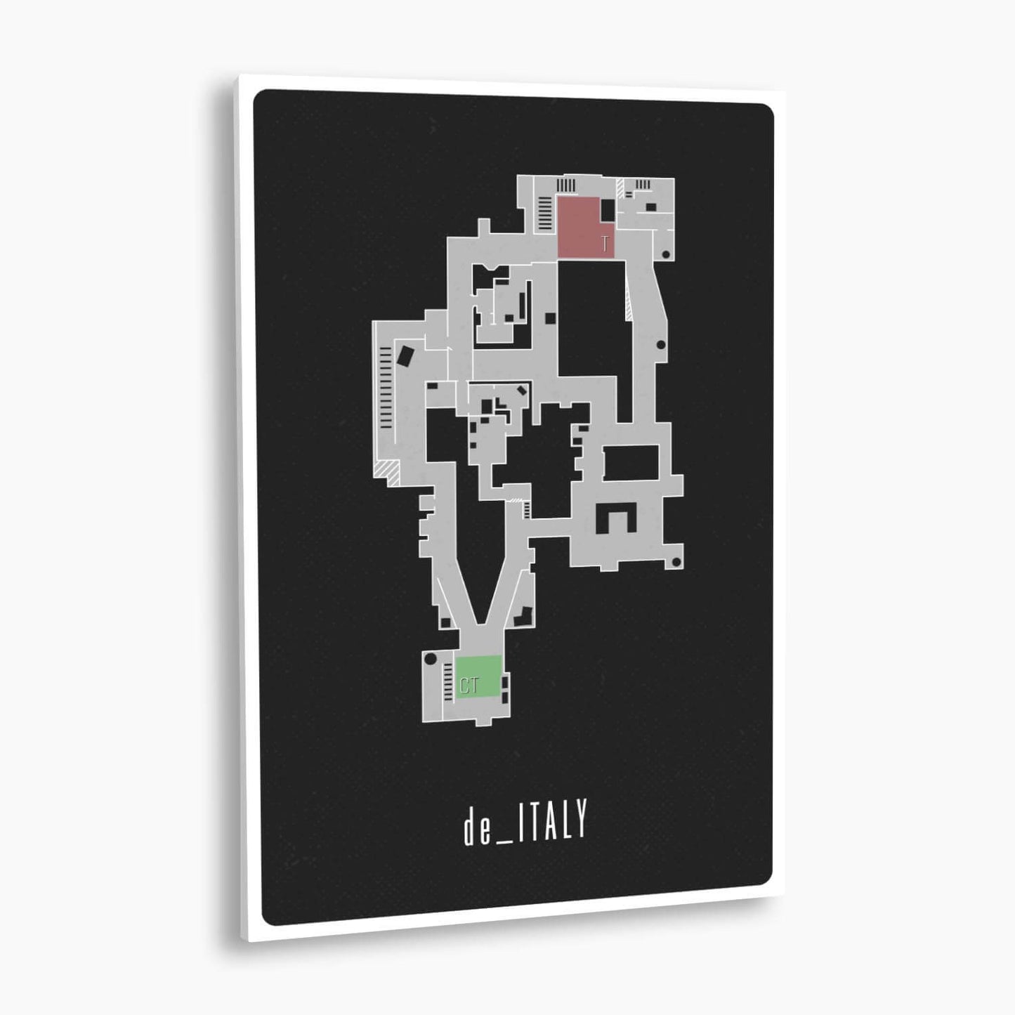 Counter-Strike: Global Offensive - de_Italy Map Poster