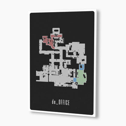 Counter-Strike: Global Offensive - de_Office Map Poster