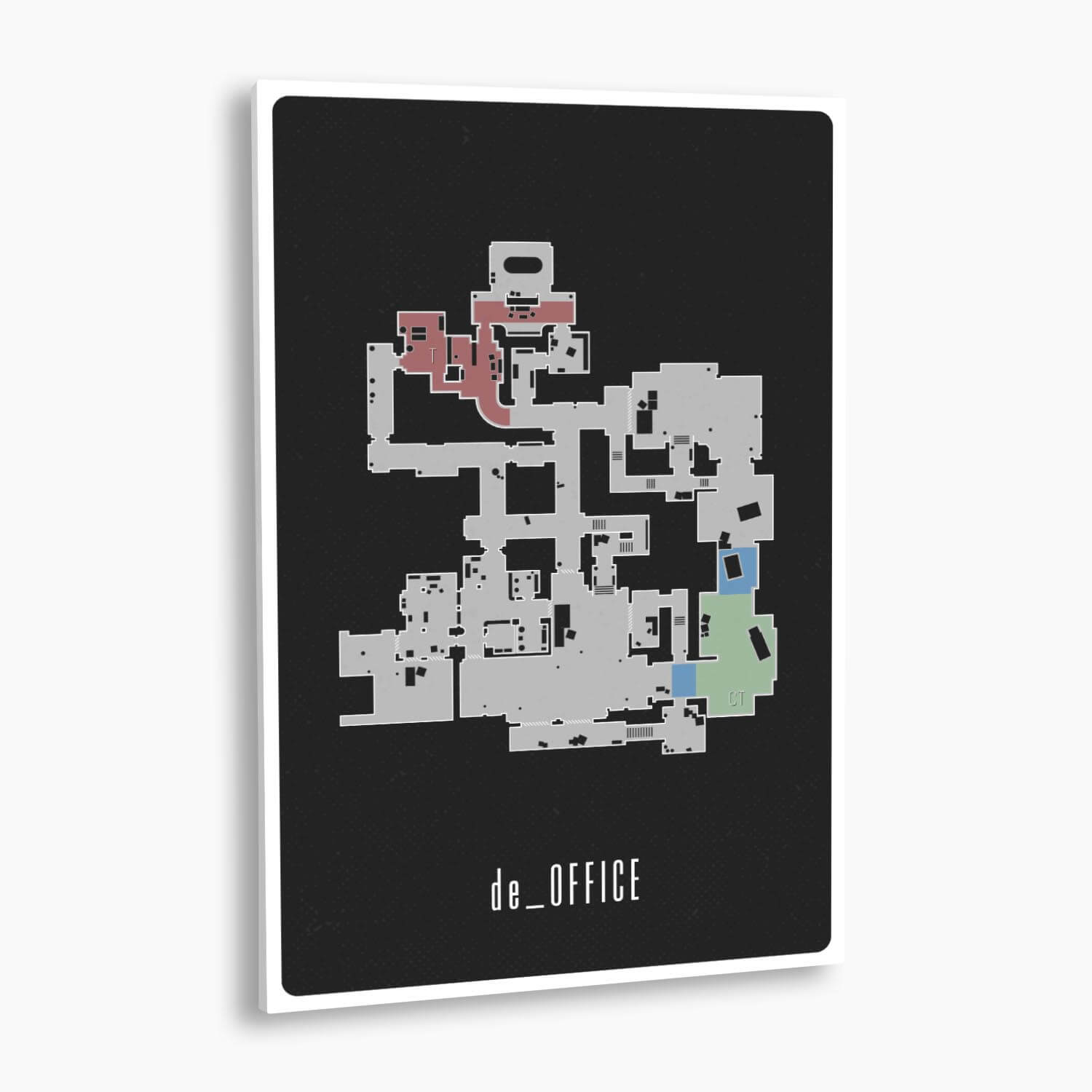 Counter-Strike: Global Offensive - de_Office Map Poster