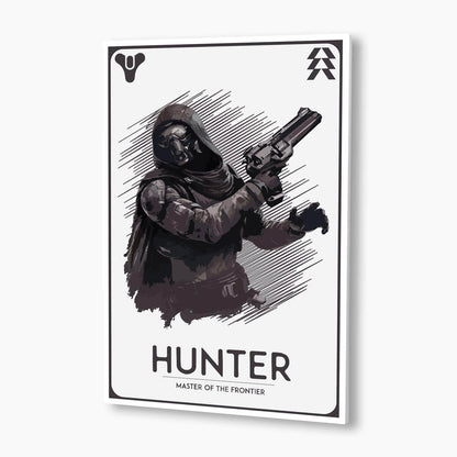 Destiny - Guardian: Hunter Poster; Gaming Artwork
