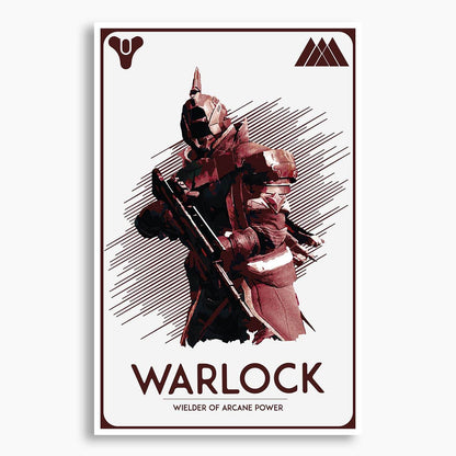 Destiny - Guardian: Warlock Poster; Gaming Artwork