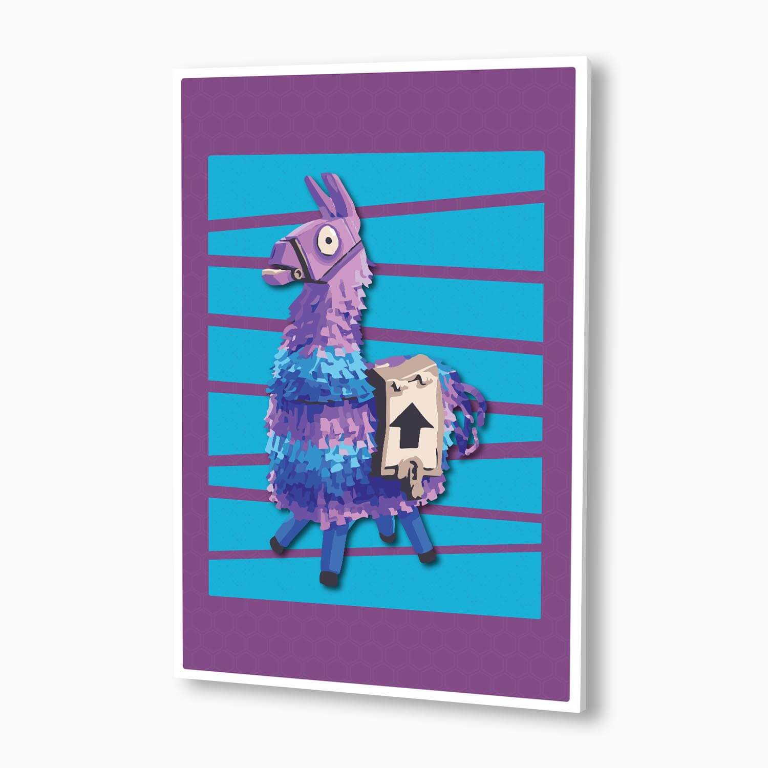 Fortnite - Supply Llama Illustration Poster