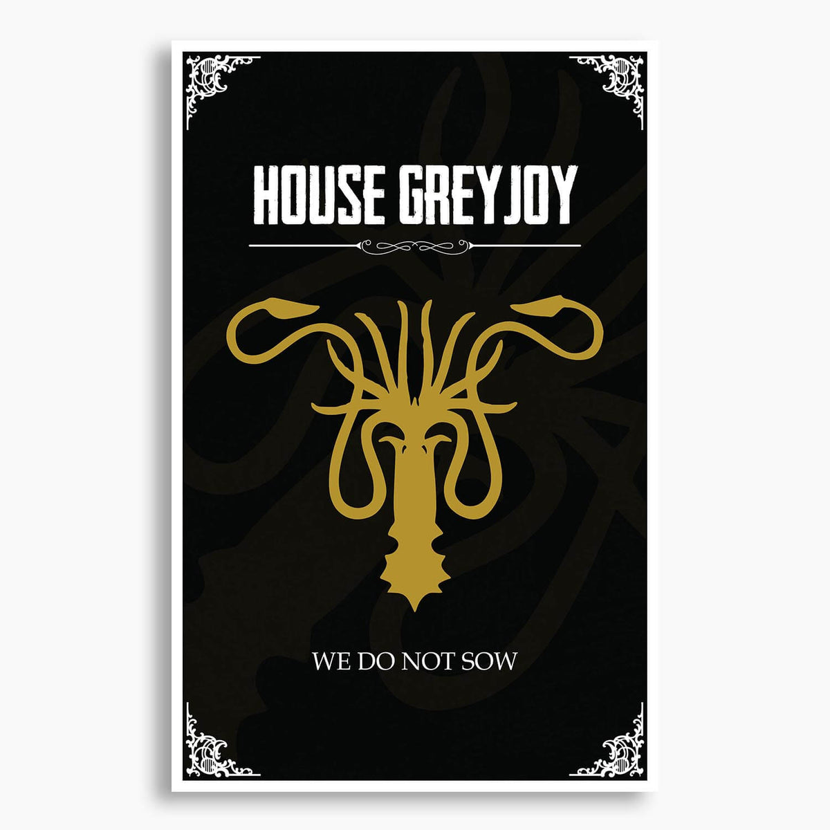 Game of Thrones - House Greyjoy Poster