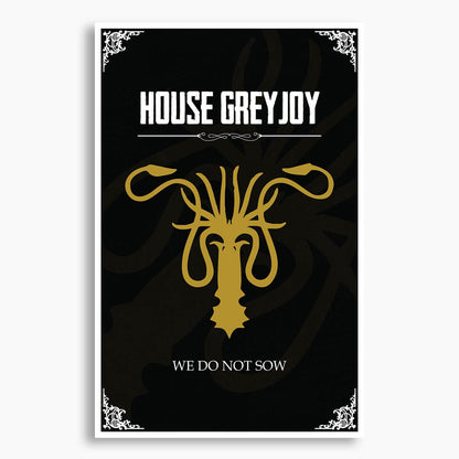 Game of Thrones - House Greyjoy Poster