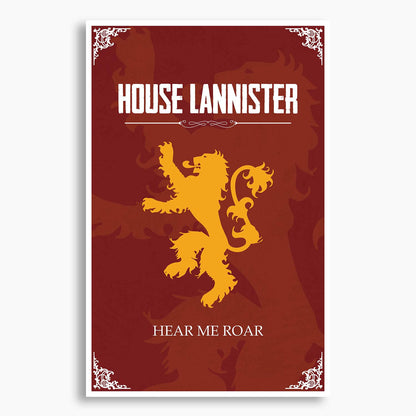 Game of Thrones - House Lannister Poster