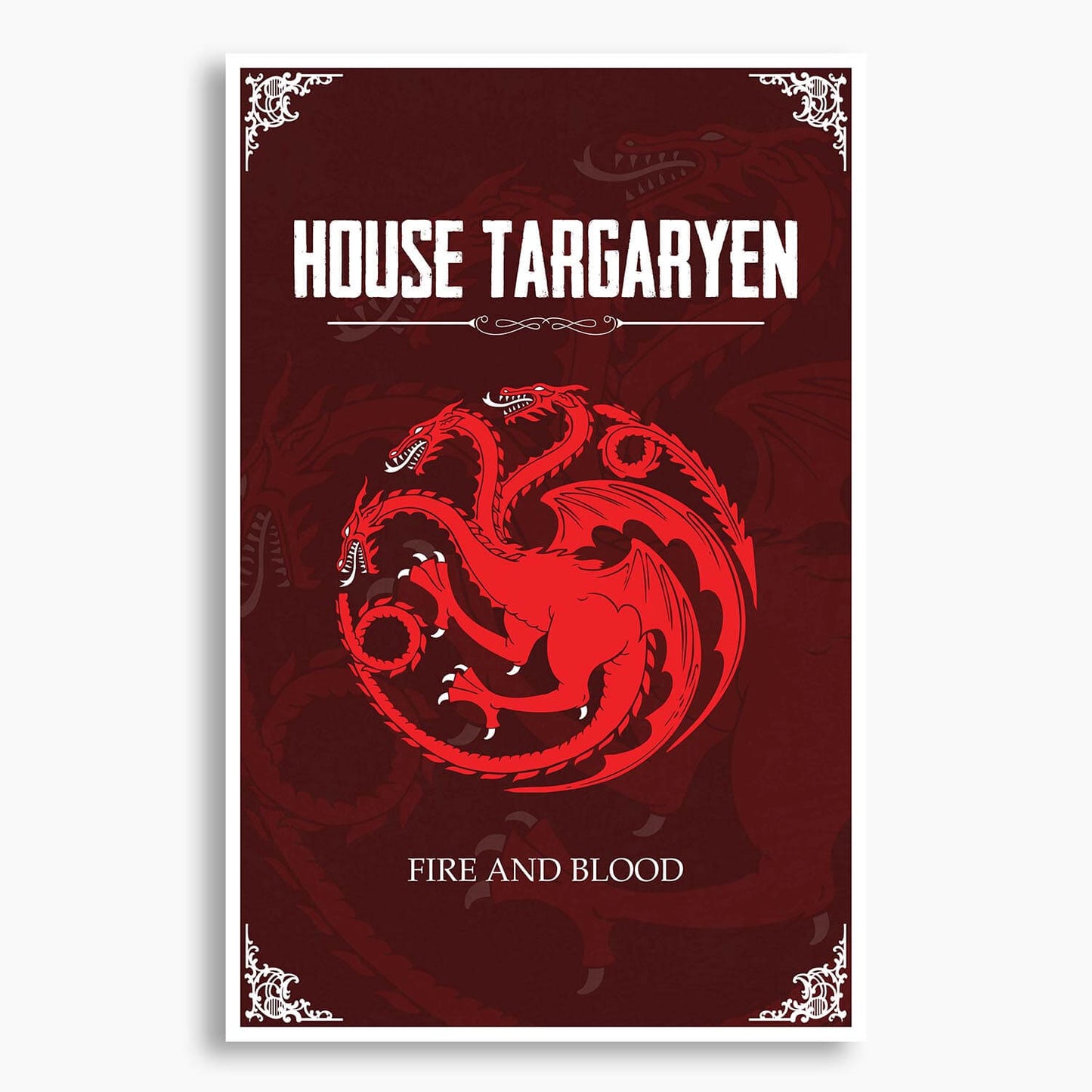 Game of Thrones - House Targaryen Poster