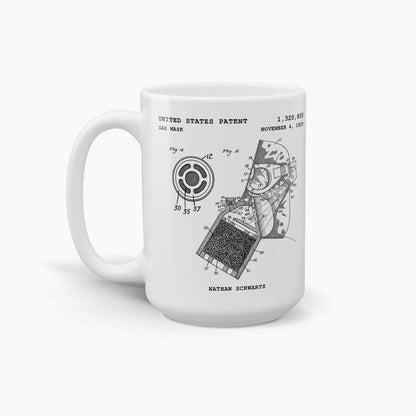 Golden Gate Bridge Pier Patent Coffee Mug; Patent Drinkware
