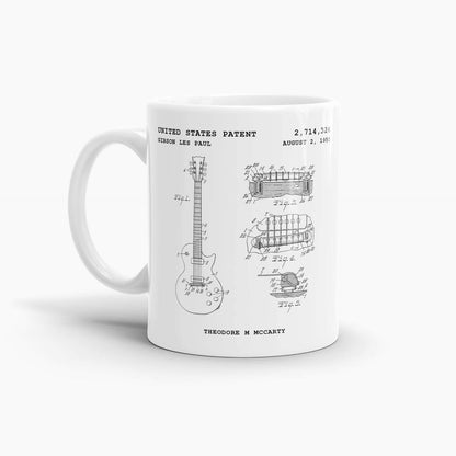 Gibson Les Paul Patent Coffee Mug