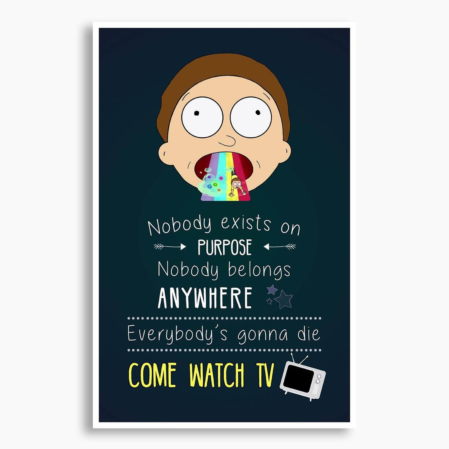 Rick and Morty - Come Watch TV Poster