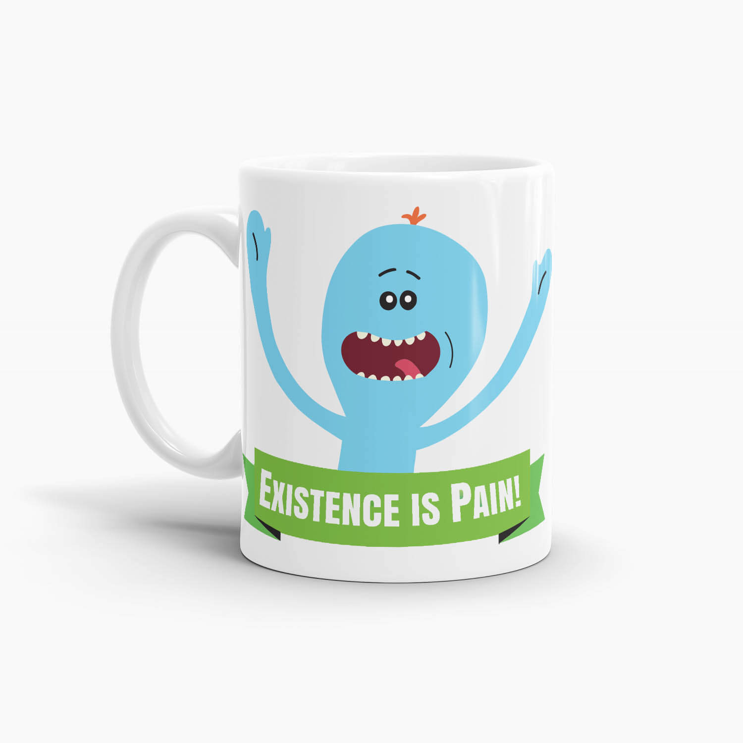 Rick and Morty - Mr Meeseeks Coffee Mug; Pop Culture Drinkware