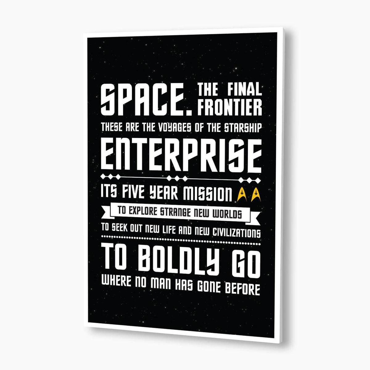 Star Trek - Captain's Oath Poster