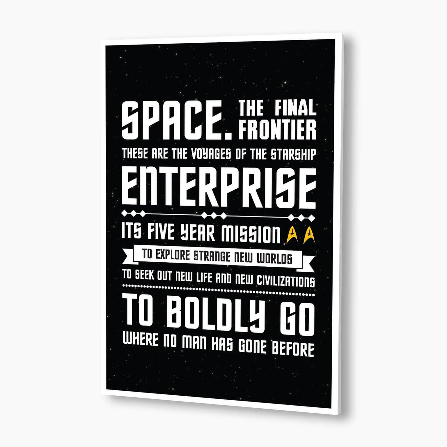 Star Trek - Captain's Oath Poster