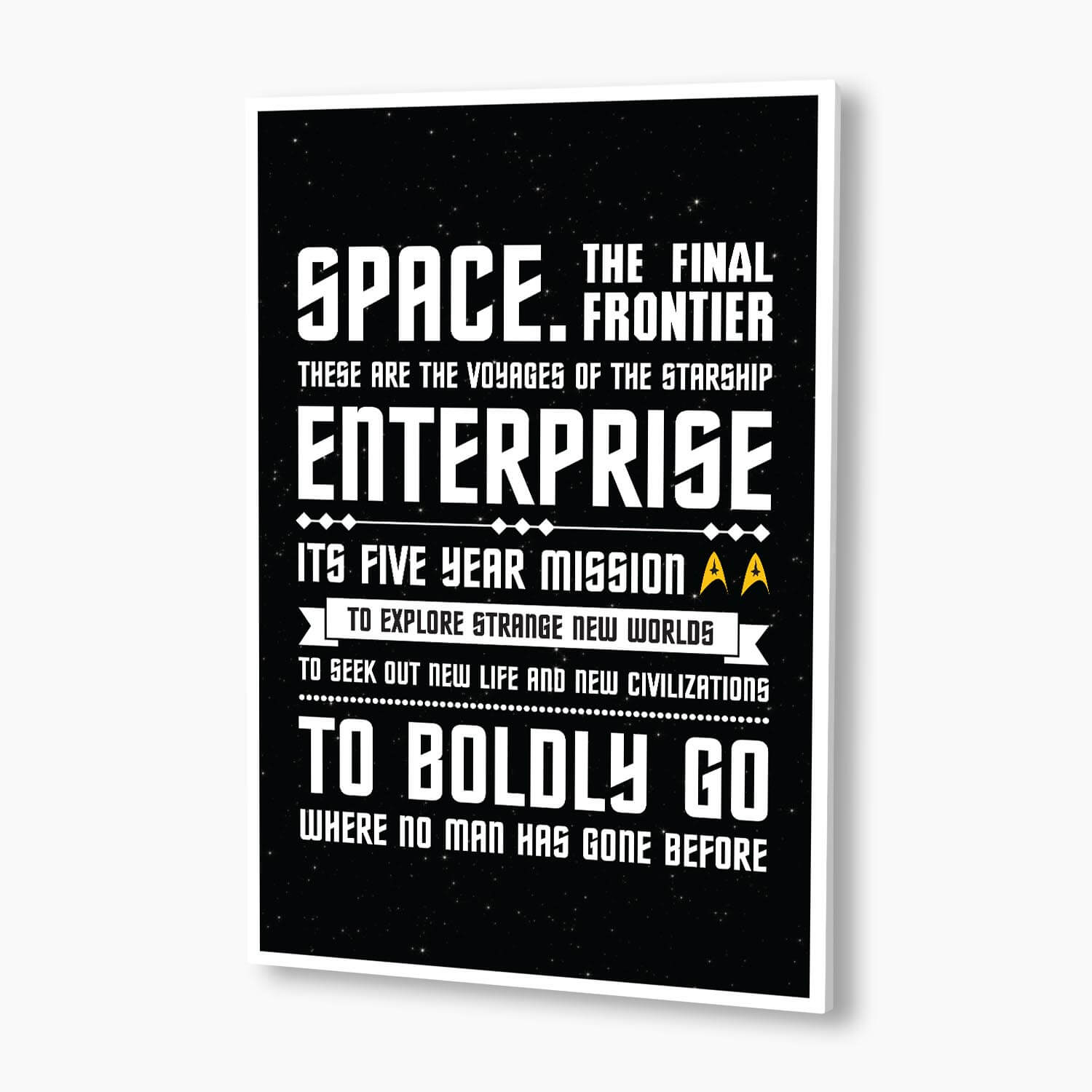 Star Trek - Captain's Oath Poster