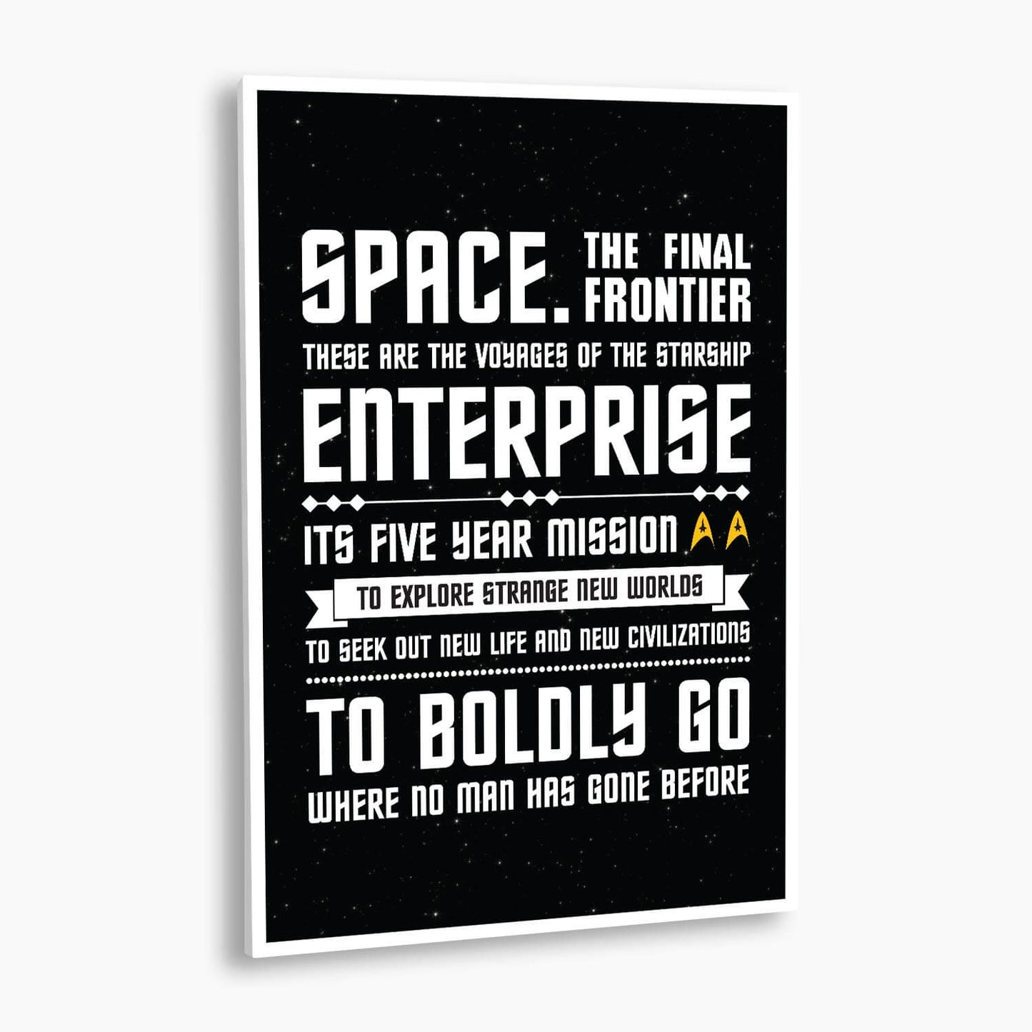 Star Trek - Captain's Oath Poster