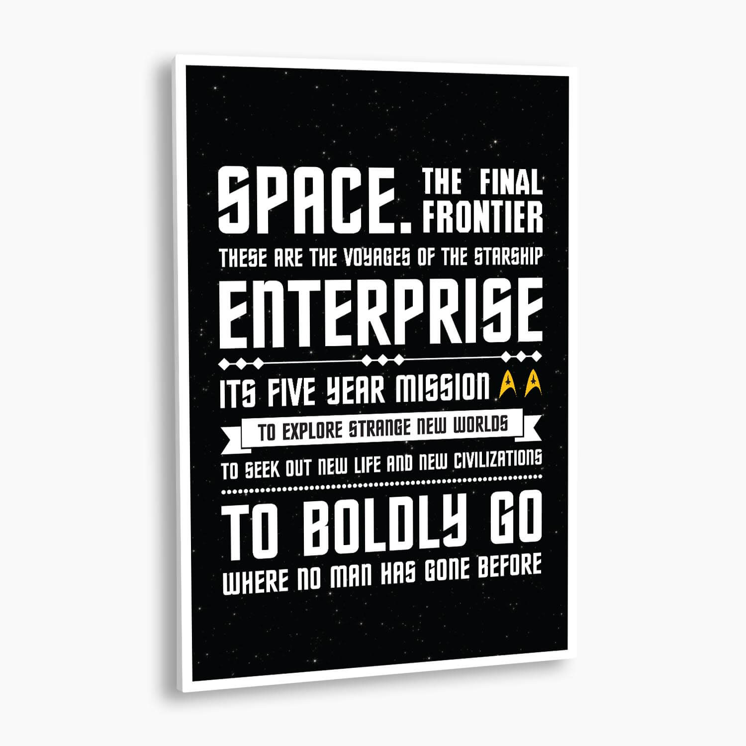 Star Trek - Captain's Oath Poster