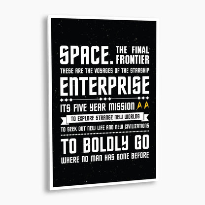 Star Trek - Captain's Oath Poster