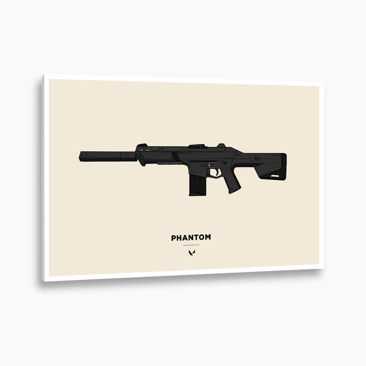 Valorant - Phantom Vector Illustration Poster