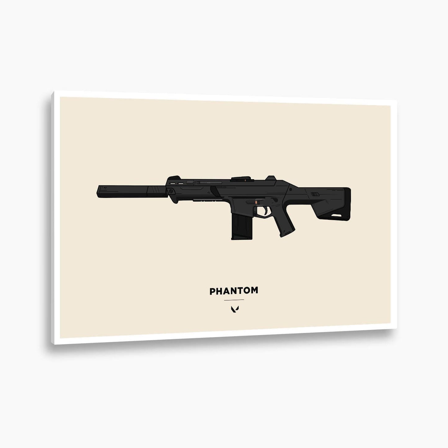 Valorant - Phantom Vector Illustration Poster
