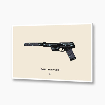 Valorant - Soul Silencer Vector Illustration Poster
