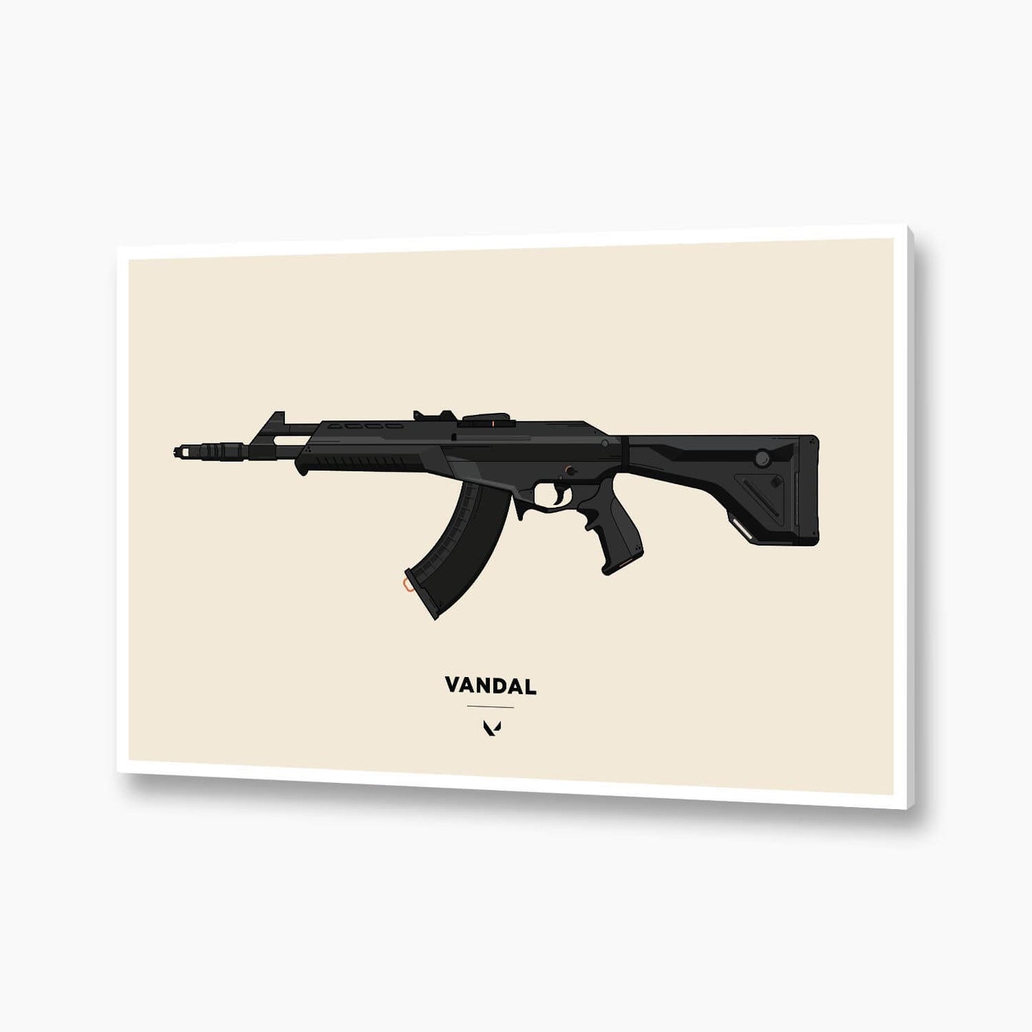 Valorant - Vandal Vector Illustration Poster